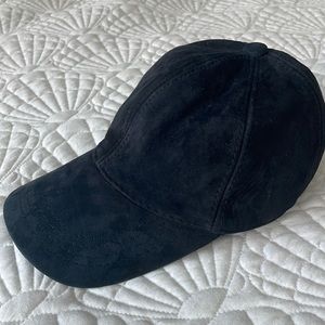 Velvet Genuine Leather Unisex Baseball Cap